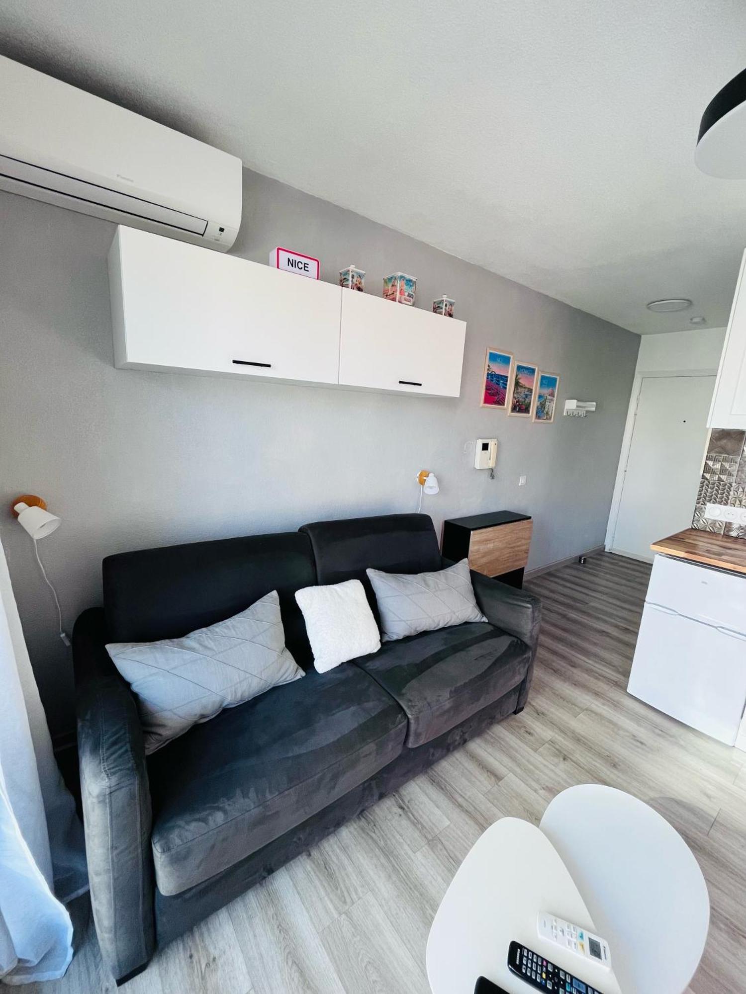 Studio Terrasse Et Parking Prive Nice Dış mekan fotoğraf